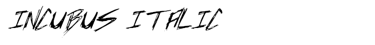 Incubus Italic