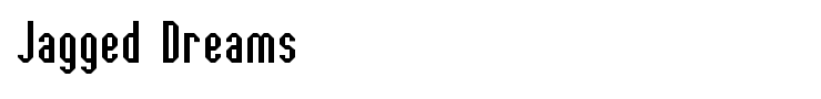 Jagged Dreams