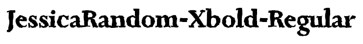JessicaRandom-Xbold-Regular