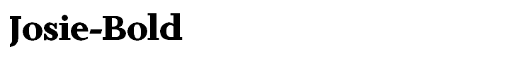 Josie-Bold