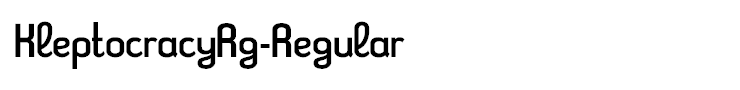 KleptocracyRg-Regular
