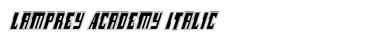 Lamprey Academy Italic