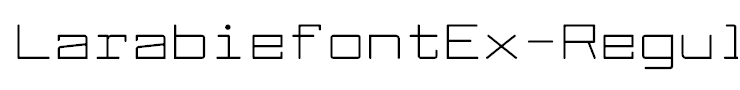 LarabiefontEx-Regular