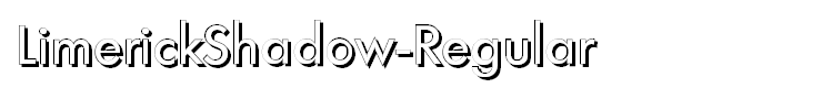 LimerickShadow-Regular