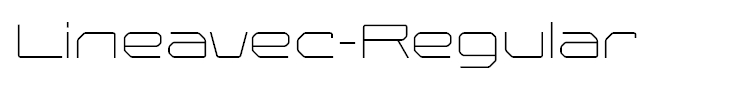 Lineavec-Regular