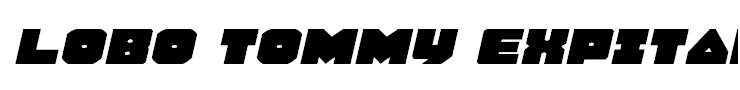 Lobo Tommy ExpItalic