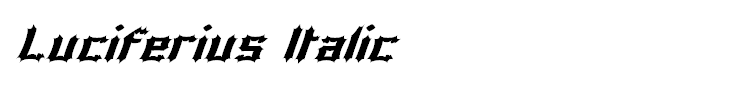 Luciferius Italic