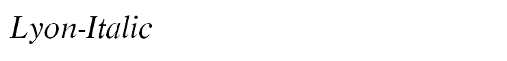 Lyon-Italic