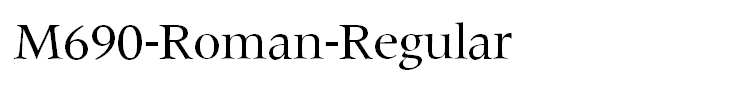 M690-Roman-Regular