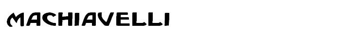 Machiavelli
