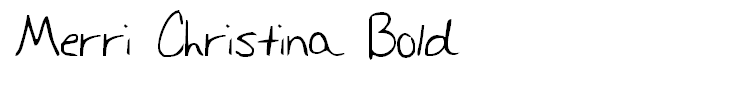Merri Christina Bold