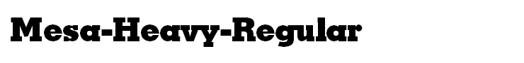 Mesa-Heavy-Regular