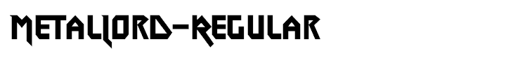 MetalLord-Regular