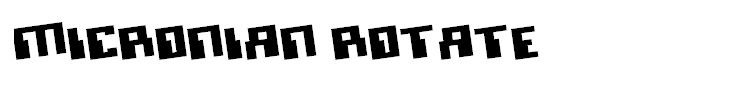 Micronian Rotate