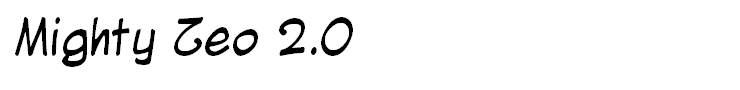 Mighty Zeo 2.0
