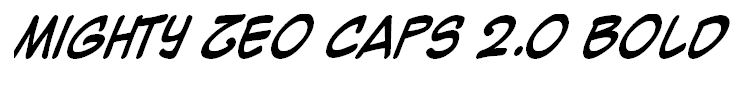 Mighty Zeo Caps 2.0 Bold