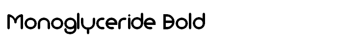 Monoglyceride Bold