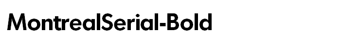 MontrealSerial-Bold