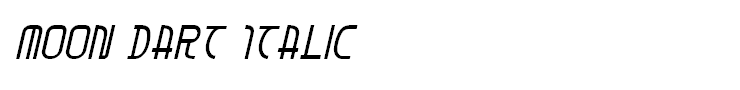 Moon Dart Italic