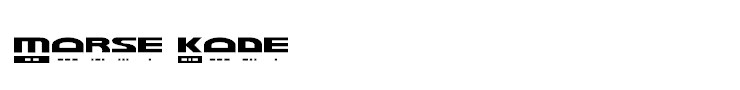 Morse Kode