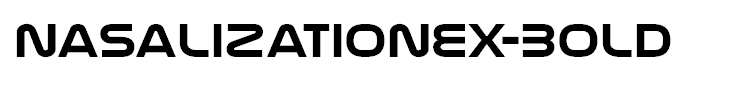 NasalizationEx-Bold