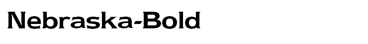 Nebraska-Bold