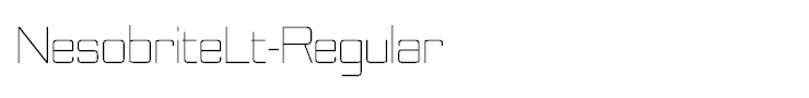 NesobriteLt-Regular
