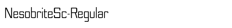NesobriteSc-Regular