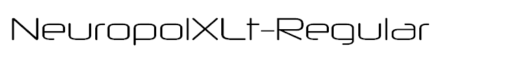 NeuropolXLt-Regular