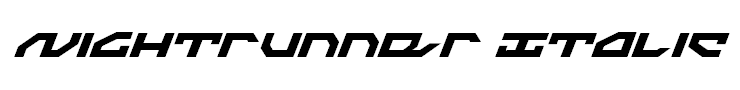 Nightrunner Italic