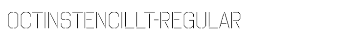 OctinStencilLt-Regular