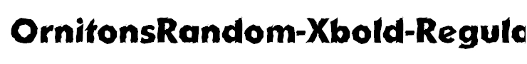 OrnitonsRandom-Xbold-Regular