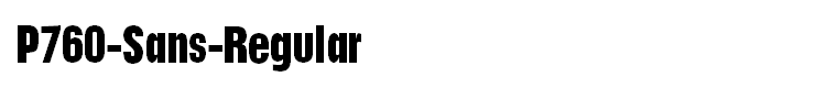 P760-Sans-Regular