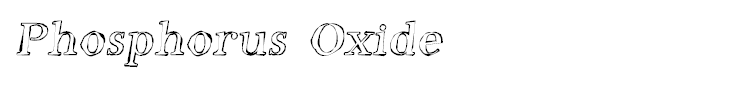 Phosphorus Oxide