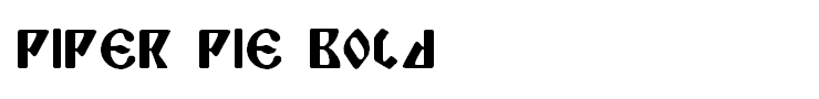 Piper Pie Bold