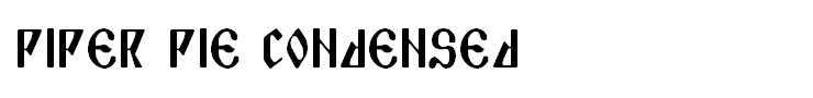 Piper Pie Condensed