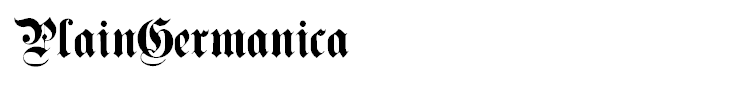 PlainGermanica