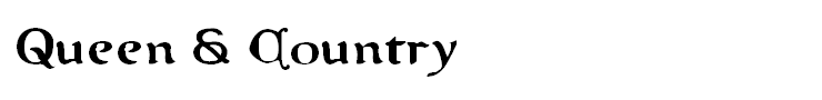 Queen & Country