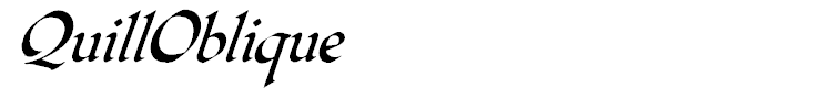QuillOblique