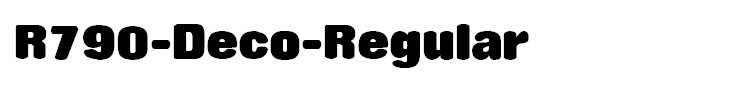 R790-Deco-Regular