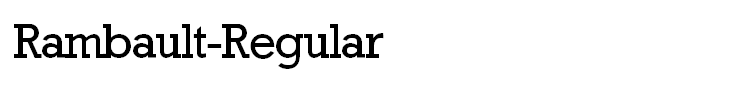 Rambault-Regular