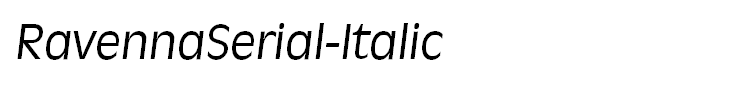 RavennaSerial-Italic