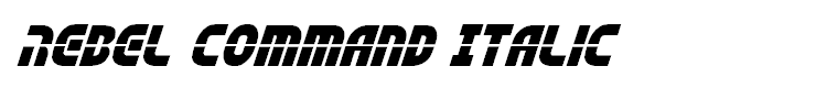 Rebel Command Italic