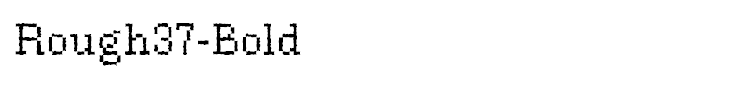 Rough37-Bold