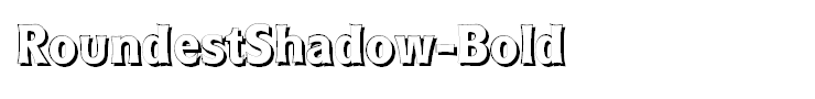 RoundestShadow-Bold