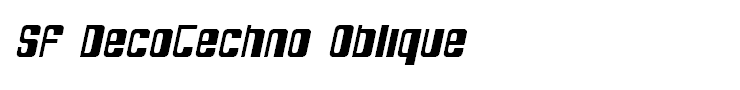SF DecoTechno Oblique