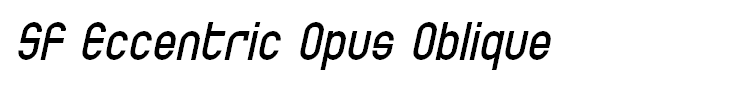 SF Eccentric Opus Oblique