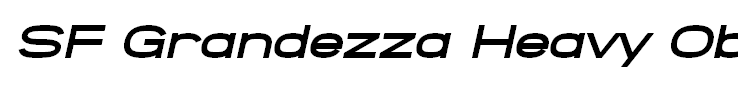 SF Grandezza Heavy Oblique