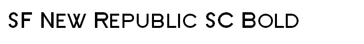SF New Republic SC Bold