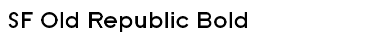 SF Old Republic Bold